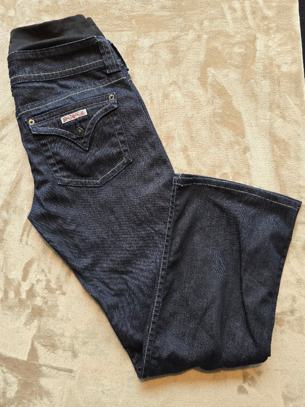 Hudson Signature Bootcut Maternity Jeans Dark Wash - Size 30